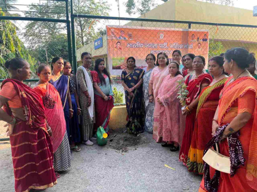 सेवा पखवाड़ा के तहत जिला भाजपा महिला मोर्चा द्वारा विभिन्न कार्यक्रम आयोजित 
